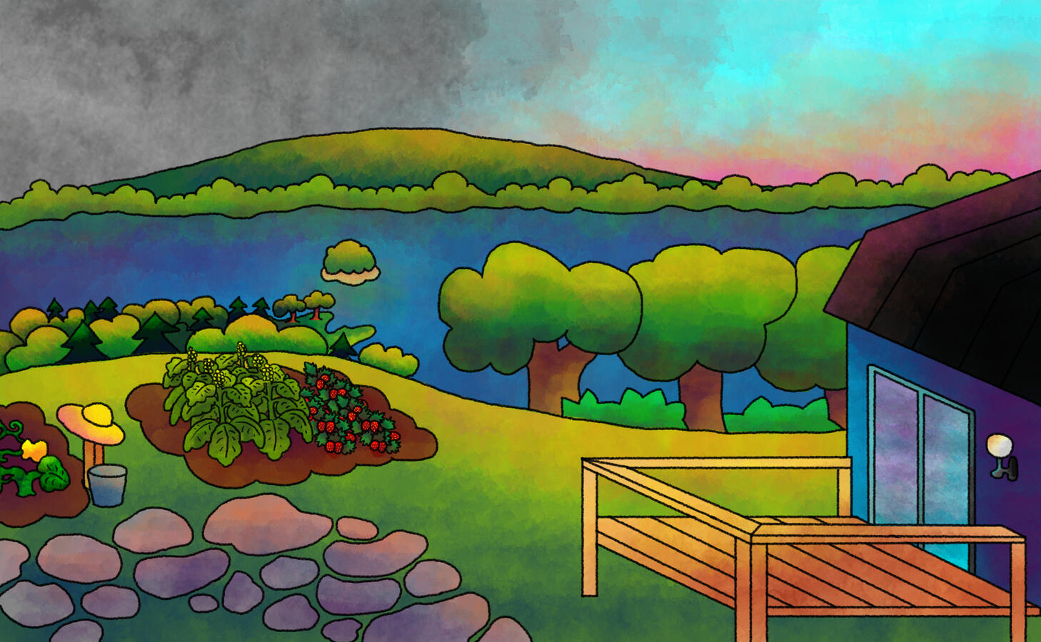 Karihonniennihtshera Background 08