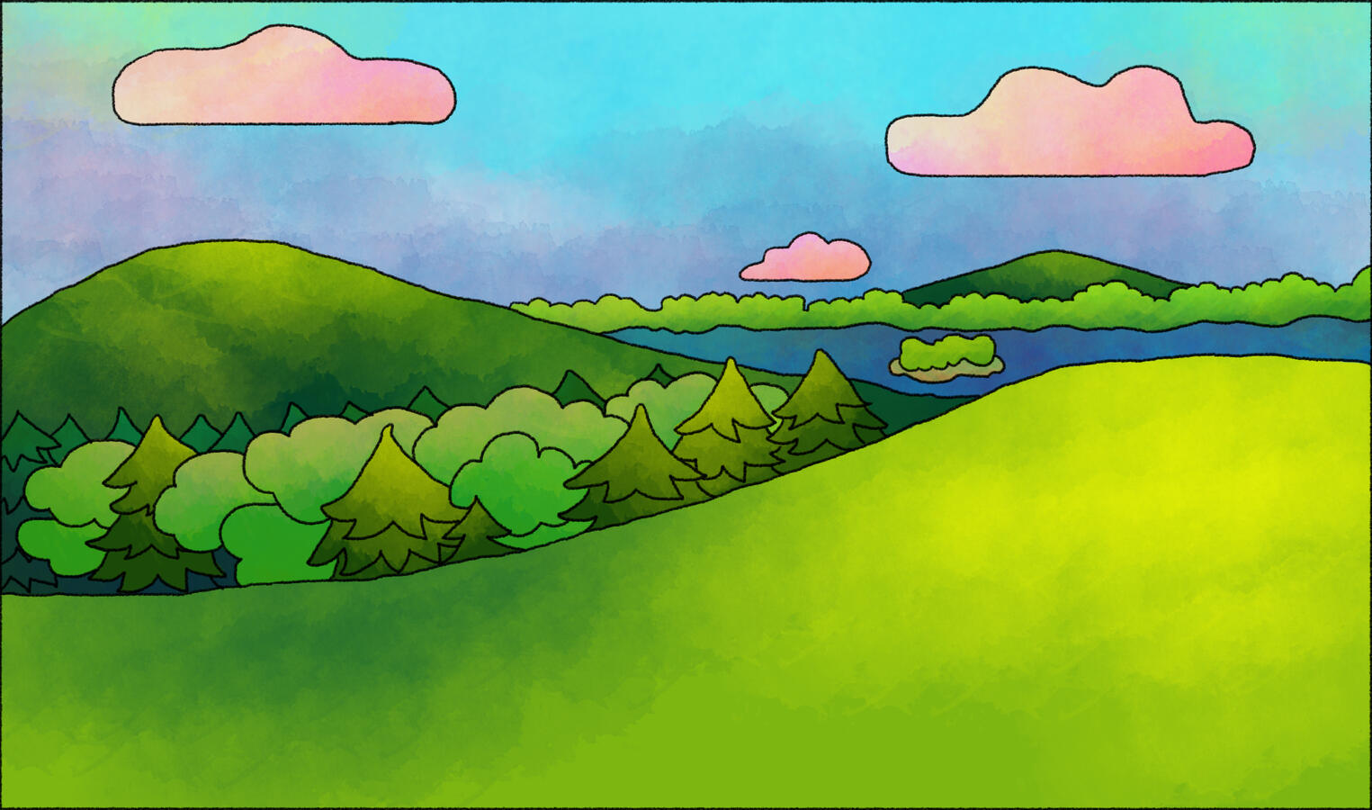 Karihonniennihtshera Background 07