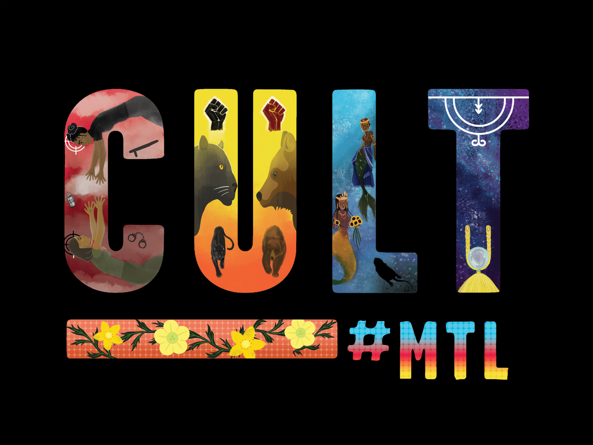 CULT MTL - Magazine Cover Art