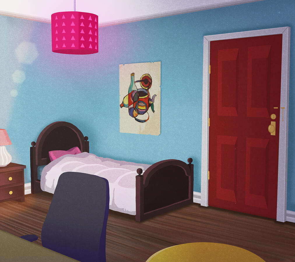 Dorm Room - 2D Game Environment